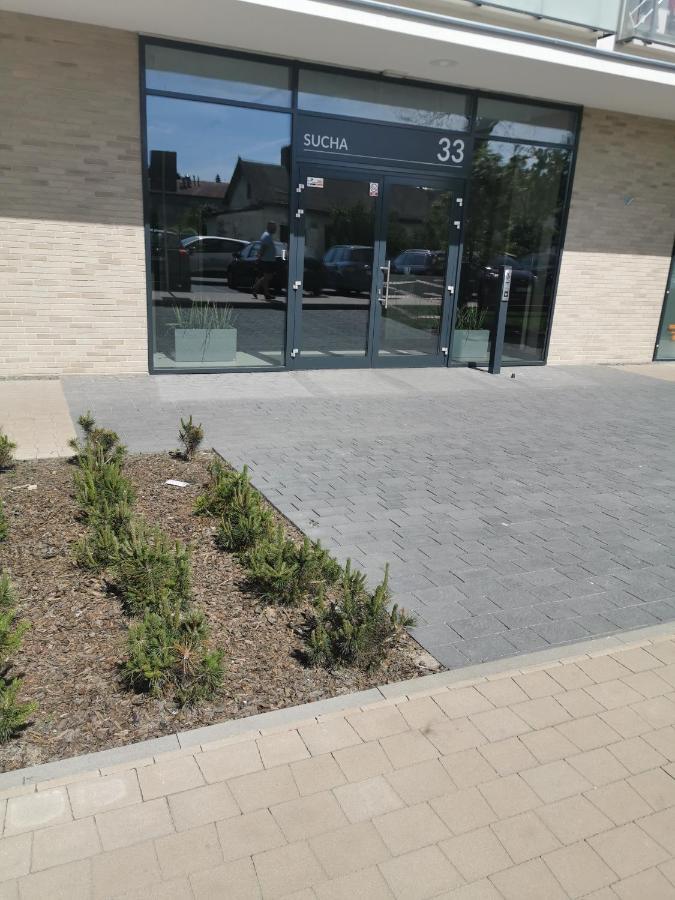 Apartament Przy Bursztynowym Stadionie グダニスク エクステリア 写真